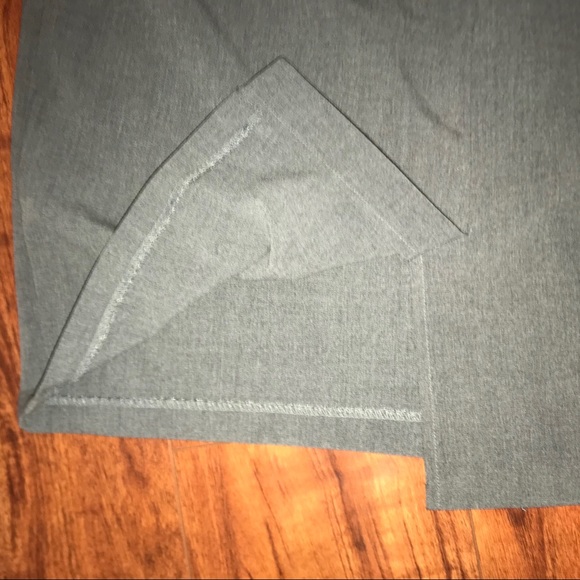 New York & Company stretch gray pencil skirt - Picture 3 of 6